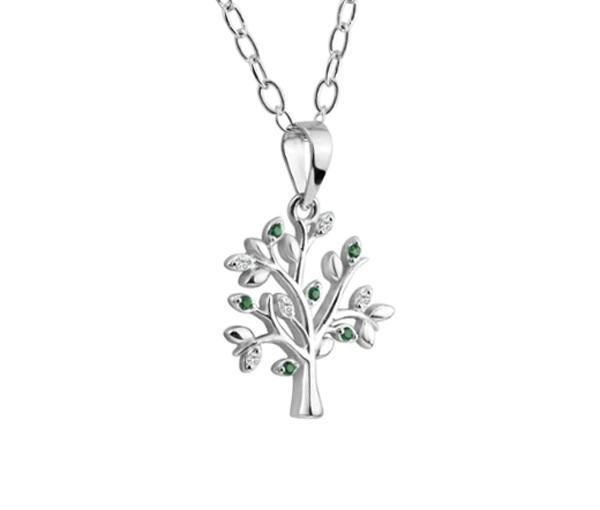 PENDENTIF ARBRE DE VIE EN ARGENT RHODIÉ SERTI DE CUBIQUES ZIRCONIAS - SP BGP01457 - BIJOUX D'IMPORTATION PENDENTIF ARBRE DE VIE EN ARGENT RHODIÉ SERTI DE CUBIQUES ZIRCONIAS - SP BGP01457 - BIJOUX D'IMPORTATION