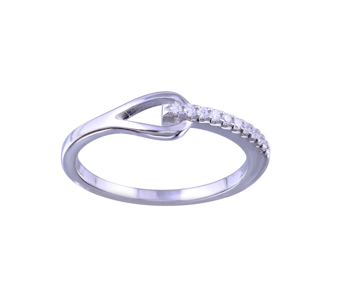 BAGUE EN ARGENT RHODIÉ SERTIE DE CUBIQUES ZIRCONIAS - SP BGR01343 - BIJOUX D'IMPORTATION BAGUE EN ARGENT RHODIÉ SERTIE DE CUBIQUES ZIRCONIAS - SP BGR01343 - BIJOUX D'IMPORTATION