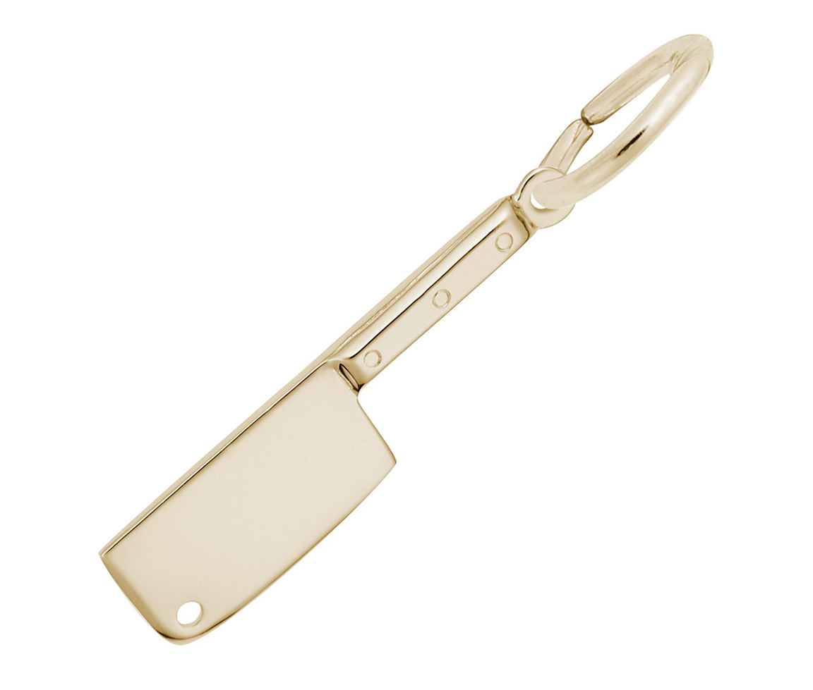 PENDENTIF COUPERET À VIANDE EN OR 10K - NU 3660 - NUCO/REMBRANDT PENDENTIF COUPERET À VIANDE EN OR 10K - NU 3660 - NUCO/REMBRANDT
