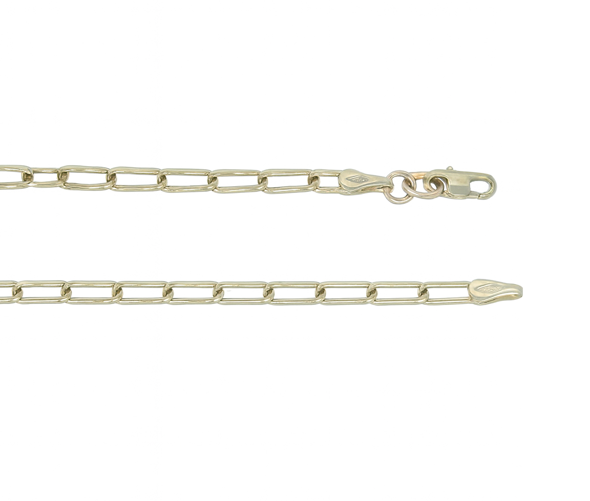 CHAINE EN OR JAUNE À MAILLE PAPERCLIP - SJ PAP2.3Y18 - BIJOUTERIE SUISSE INC. CHAINE EN OR JAUNE À MAILLE PAPERCLIP - SJ PAP2.3Y18 - BIJOUTERIE SUISSE INC.