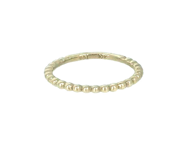 BAGUE BILLES EN OR JAUNE - S BD18 - BIJOUX D'IMPORTATION BAGUE BILLES EN OR JAUNE - S BD18 - BIJOUX D'IMPORTATION