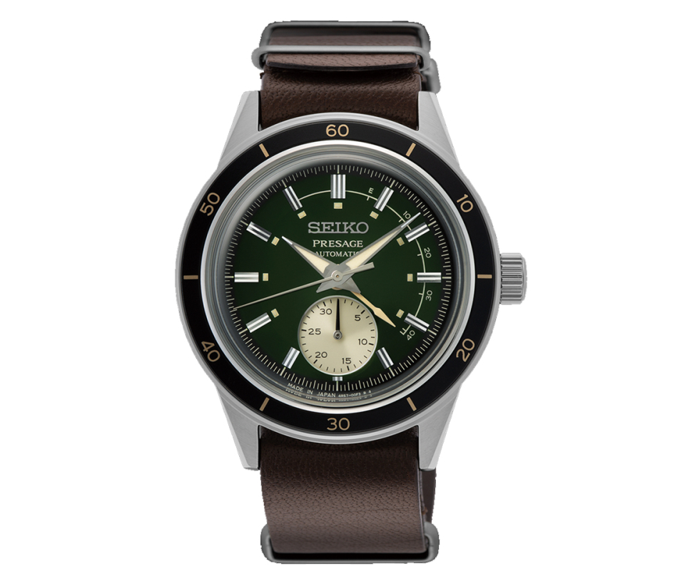 MONTRE SEIKO AUTOMATIQUE PRESAGE STYLE 60'S - OD SSA451 - SEIKO MONTRE SEIKO AUTOMATIQUE PRESAGE STYLE 60'S - OD SSA451 - SEIKO