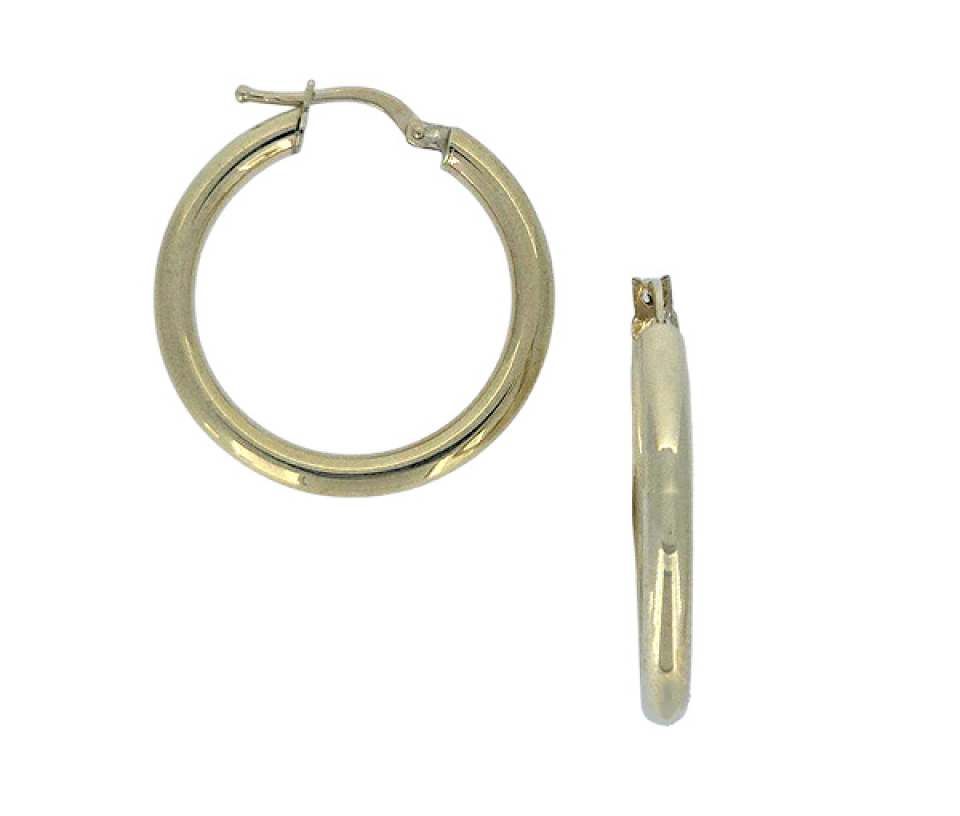 BOUCLES ANNEAUX UNIES EN OR JAUNE - S ANN02 - BIJOUX D'IMPORTATION BOUCLES ANNEAUX UNIES EN OR JAUNE - S ANN02 - BIJOUX D'IMPORTATION