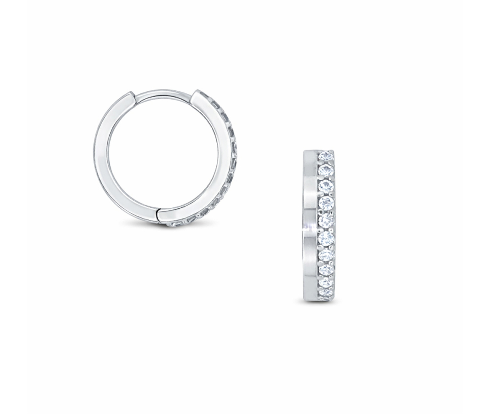 BOUCLES HUGGIES EN OR AVEC CZ BOUCLES HUGGIES EN OR AVEC CZ