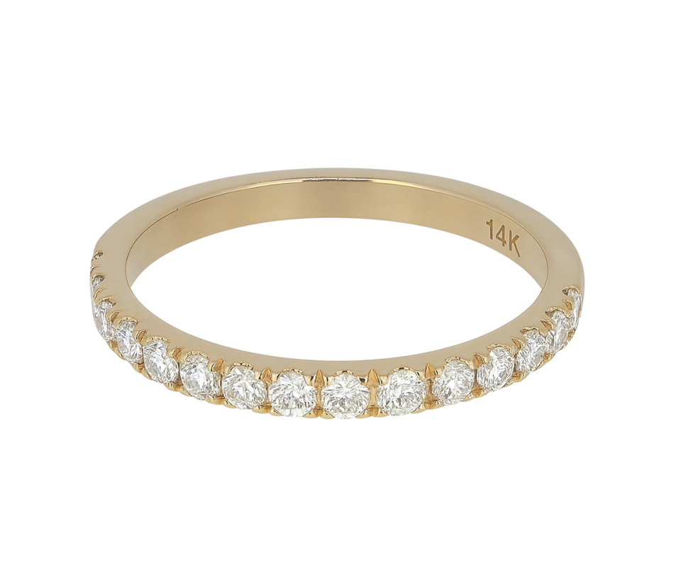 JONC SEMI-ÉTERNITÉ EN OR JAUNE SERTI DE DIAMANTS - SJ JD06 - BIJOUTERIE SUISSE INC. JONC SEMI-ÉTERNITÉ EN OR JAUNE SERTI DE DIAMANTS - SJ JD06 - BIJOUTERIE SUISSE INC.