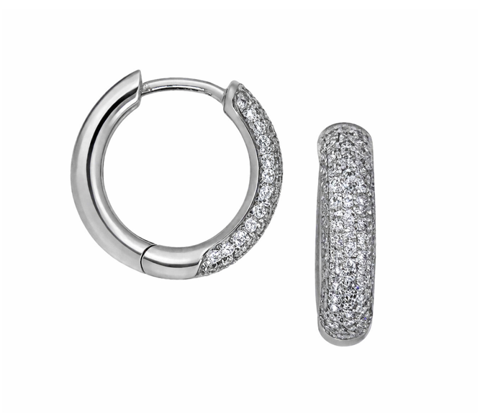 BOUCLES HUGGIES EN ARGENT BOUCLES HUGGIES EN ARGENT