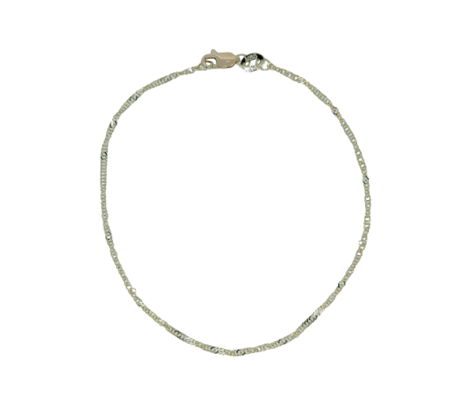 BRACELET EN OR JAUNE À MAILLE SINGAPOUR - MB SING025Y07 - BIJOUX D'IMPORTATION BRACELET EN OR JAUNE À MAILLE SINGAPOUR - MB SING025Y07 - BIJOUX D'IMPORTATION