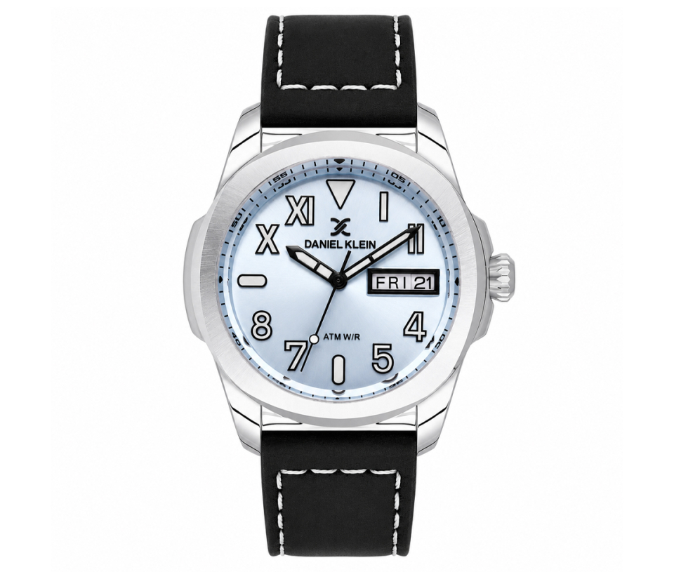 MONTRE DANIEL KLEIN AVEC BRACELET DE CUIR MONTRE DANIEL KLEIN AVEC BRACELET DE CUIR