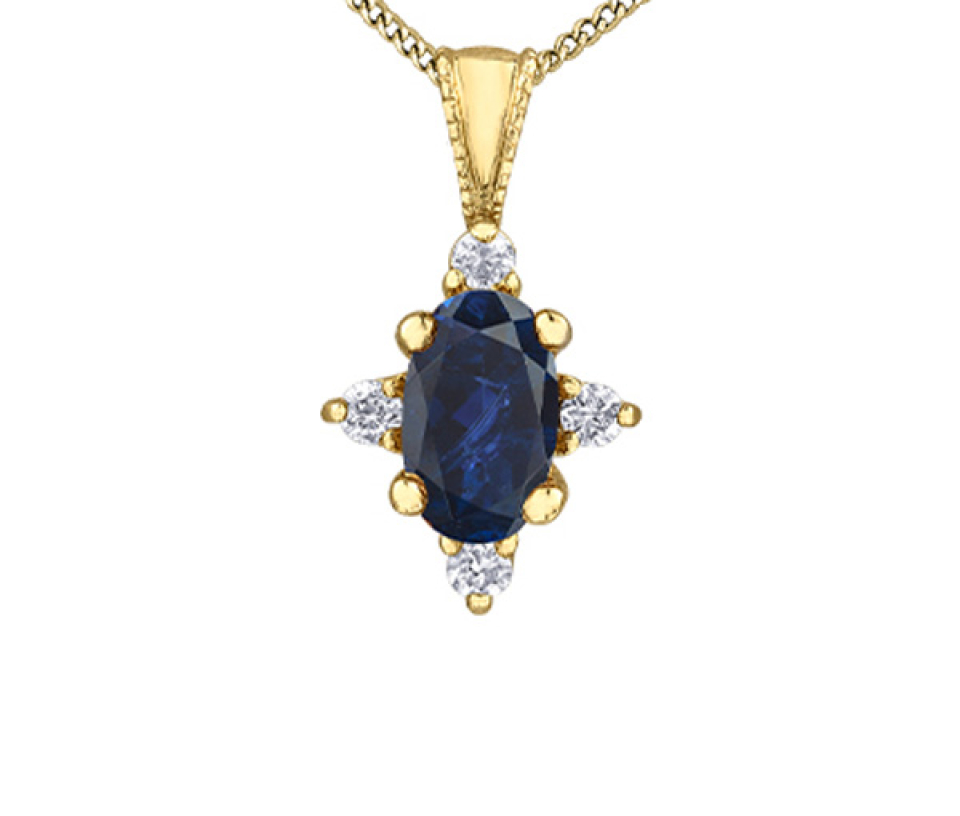 PENDENTIF EN OR SERTI DE PIERRES DE NAISSANCES ET DE DIAMANTS - CR DX895YSA - BIJOUX CANADIEN PENDENTIF EN OR SERTI DE PIERRES DE NAISSANCES ET DE DIAMANTS - CR DX895YSA - BIJOUX CANADIEN