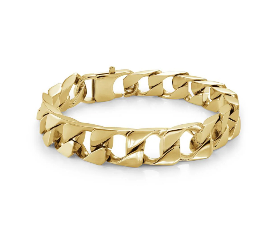 BRACELET À MAILLE GOURMETTE BRACELET À MAILLE GOURMETTE