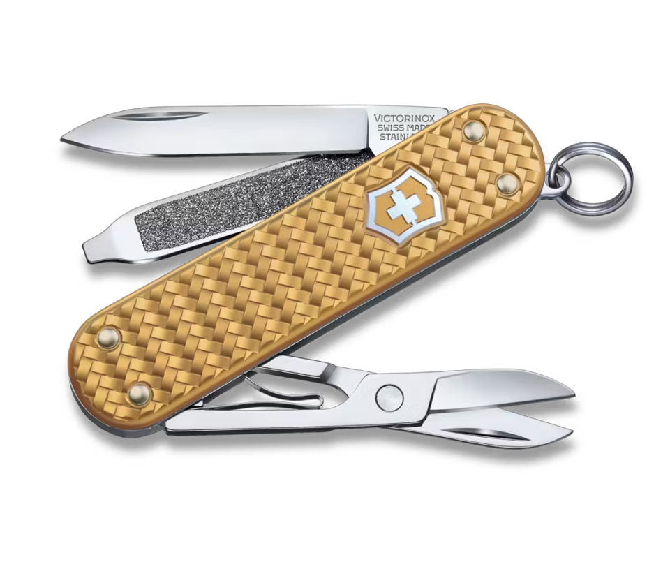 COUTEAU VICTORINOX CLASSIQUE PRECIOUS ALOX - VS 0.6221.408G - VICTORINOX COUTEAU VICTORINOX CLASSIQUE PRECIOUS ALOX - VS 0.6221.408G - VICTORINOX