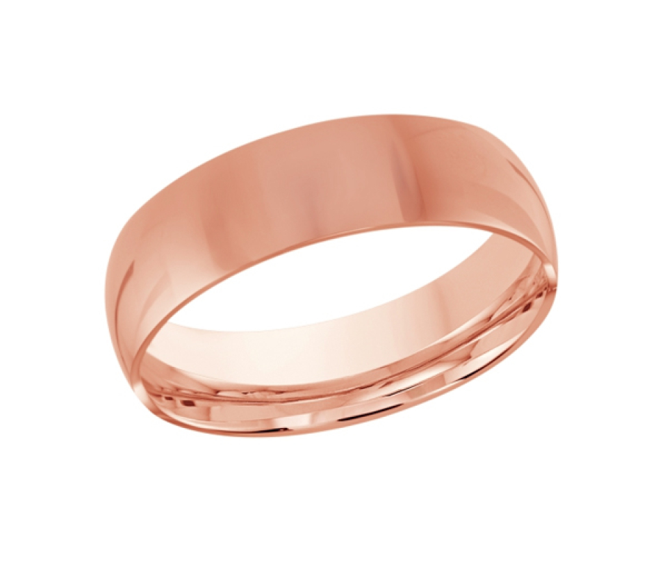 JONC DÔME UNI EN OR CONFORT FIT 7MM DE LARGEUR ET 1.6MM D'ÉPAISSEUR - ML J100/7P7 - MALO JONC DÔME UNI EN OR CONFORT FIT 7MM DE LARGEUR ET 1.6MM D'ÉPAISSEUR - ML J100/7P7 - MALO