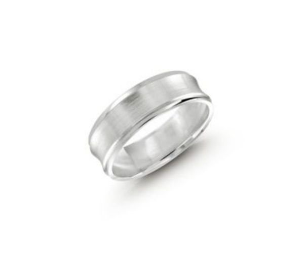 JONC EN OR CONCAVE CONFORT FIT - ML JM095/7W - MALO 