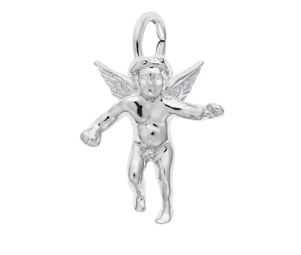 PENDENTIF ARGENT ANGE CHÉRUBIN - NU 0520 ARG - NUCO/REMBRANDT 