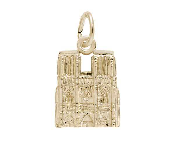 PENDENTIF 10K NOTRE DAME DE PARIS - NU 3070 - NUCO/REMBRANDT 