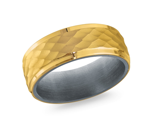 JONC EN TANTALE ET OR 14K - ML MRDTS040Y - MALO 