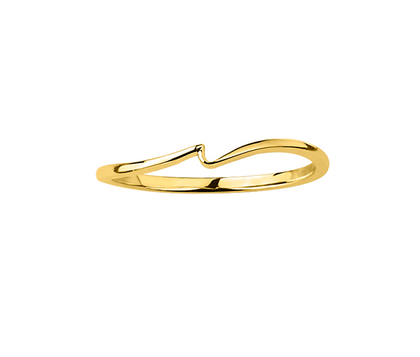 JONC CONTOUR EN OR 10K UNI - CR DD2660Y - BIJOUX CANADIEN