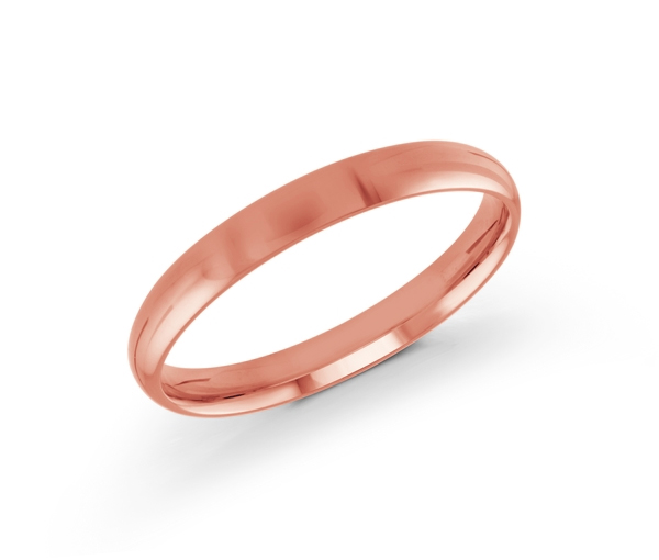 JONC DÔME UNI EN OR CONFORT FIT 3MM DE LARGEUR 2MM D'ÉPAISSEUR - ML J200/3P10 - MALO 