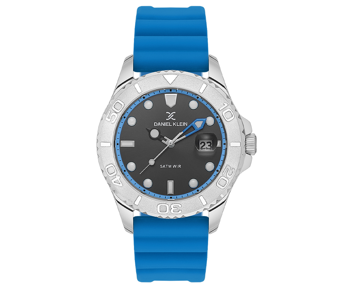 MONTRE DANIEL KLEIN AVEC BRACELET DE SILICONE - BA DK13816/2 - DANIEL KLEIN