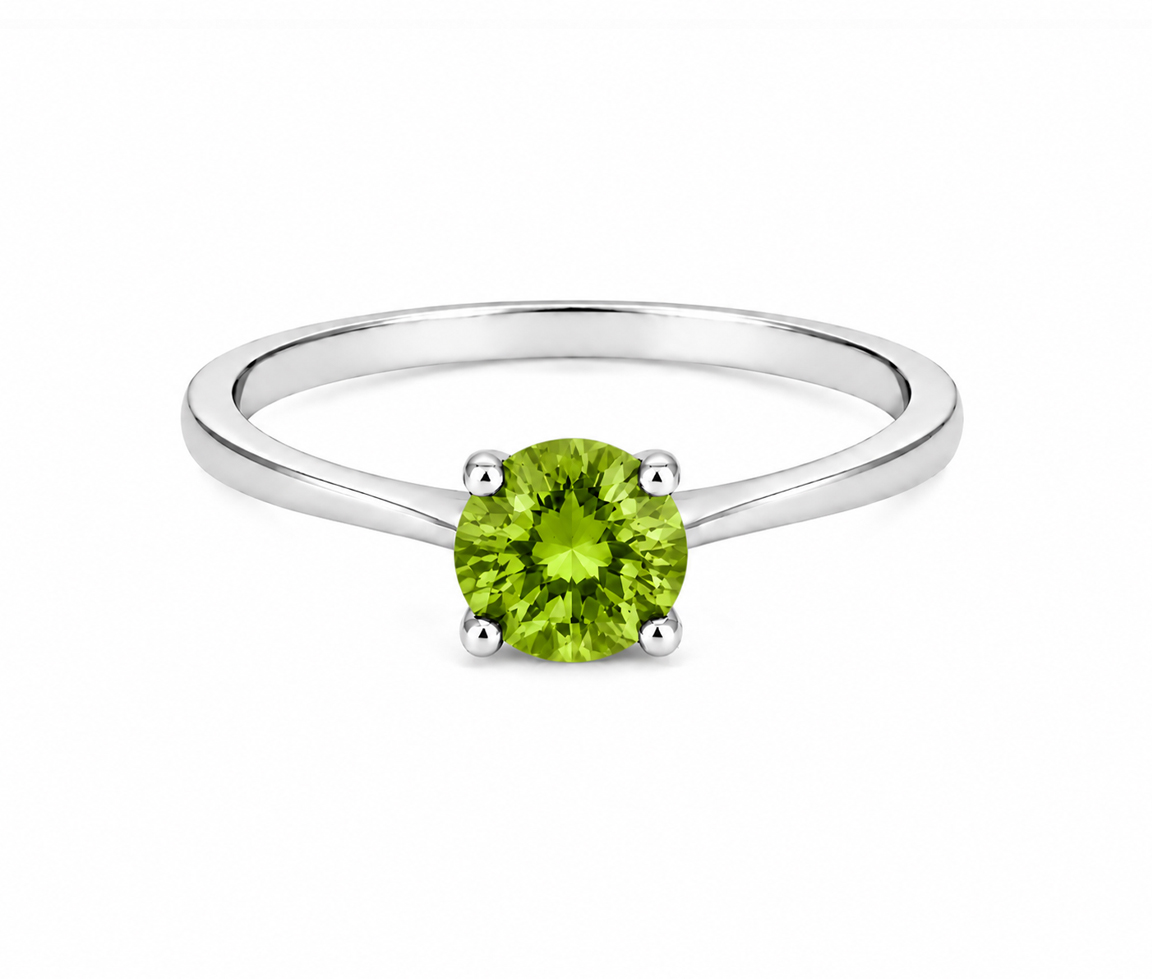 BAGUE AVEC PIERRES DE NAISSANCE VARIÉES - SC BDNA08 - BIJOUX D'IMPORTATION