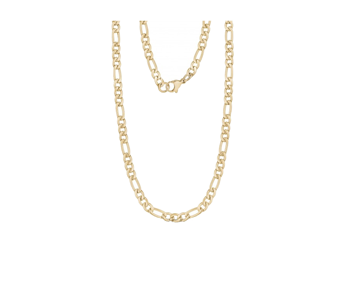 CHAINE EN ACIER À MAILLE FIGARO - AZ SSN113G - AREZZO