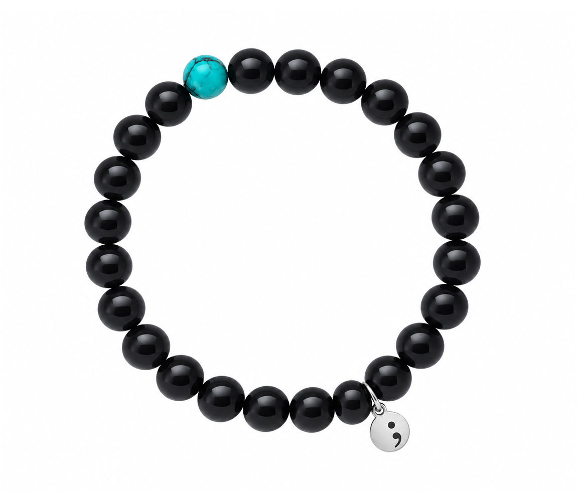 BRACELET POUR LA PRÉVENTION DU SUICIDE - BG AQPS2627O - LES BIJOUTIERS GEMME