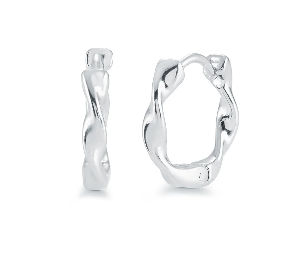 BOUCLES HUGGIES TWISTÉES - IG SEA562 - VÉLORIA
