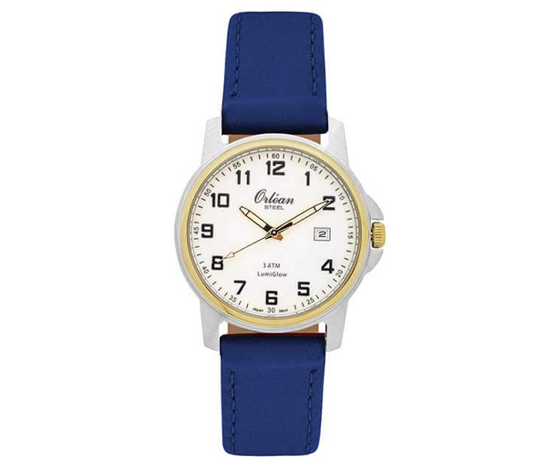 MONTRE ORLEAN ACIER 2T LUMIGLOW - BA ME3192-BL - ORLEAN