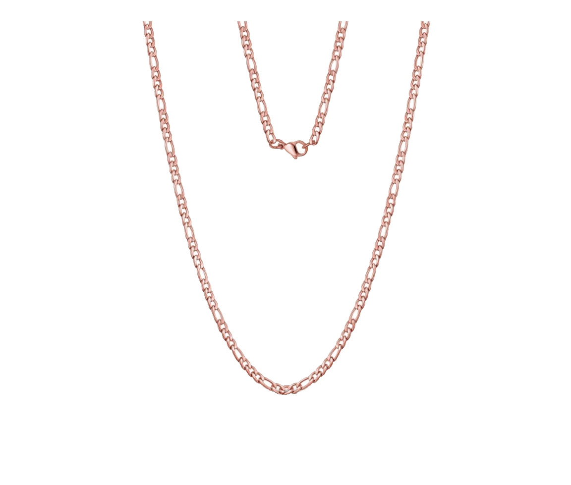 CHAINE FIGARO EN ACIER - AZ SSN108R20 - AREZZO