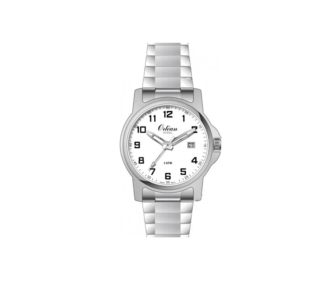 MONTRE POUR HOMME ORLEAN EN ACIER - BA ME3171X - ORLEAN