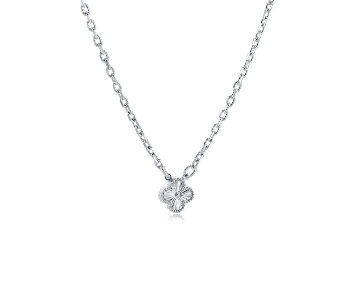 COLLIER TRÈFLE EN ACIER - IG SWN134 - MINI-VÉLORIA