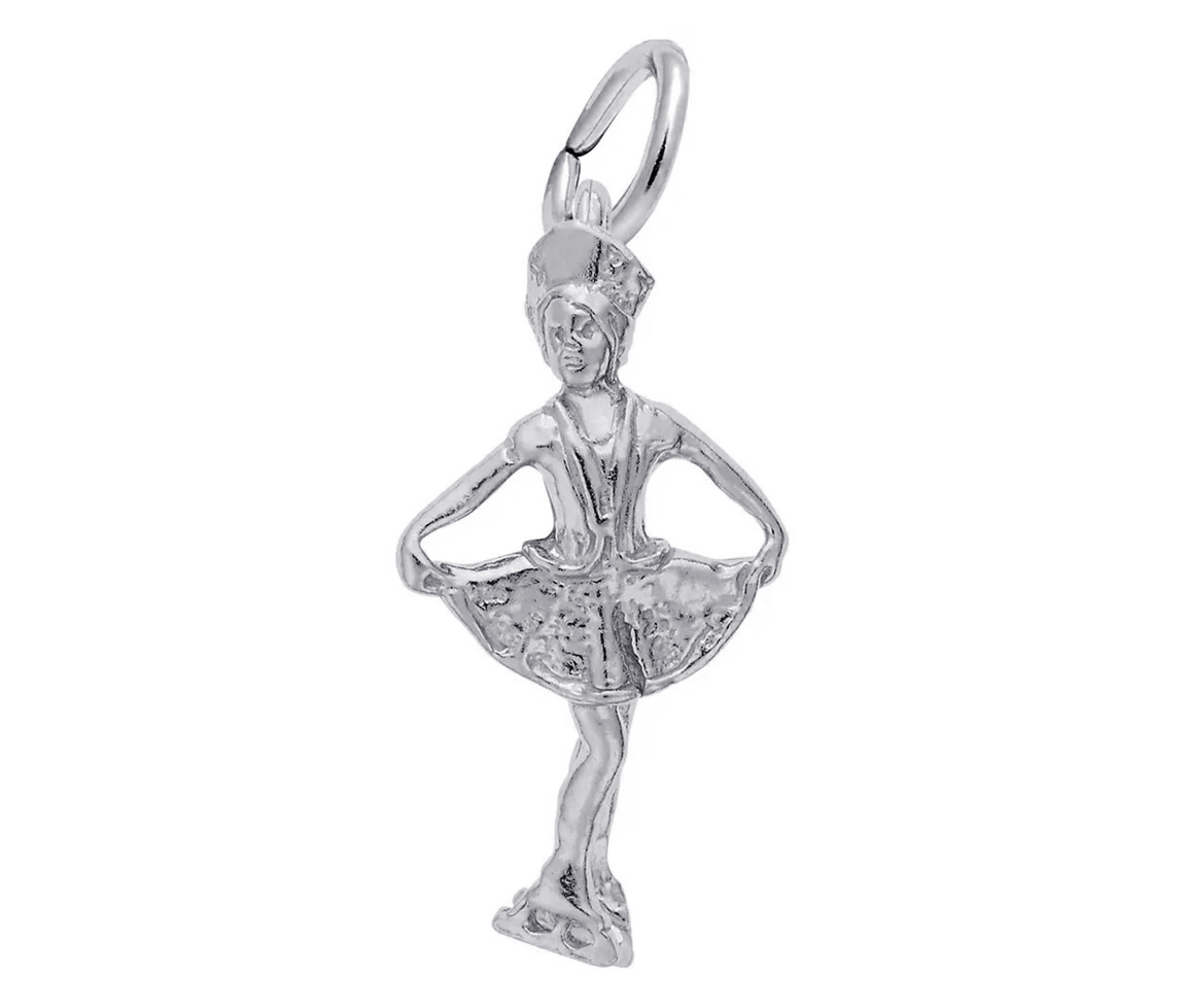 PENDENTIF PATINEUSE EN ARGENT OU EN OR - NU 1764ARG - NUCO/REMBRANDT 