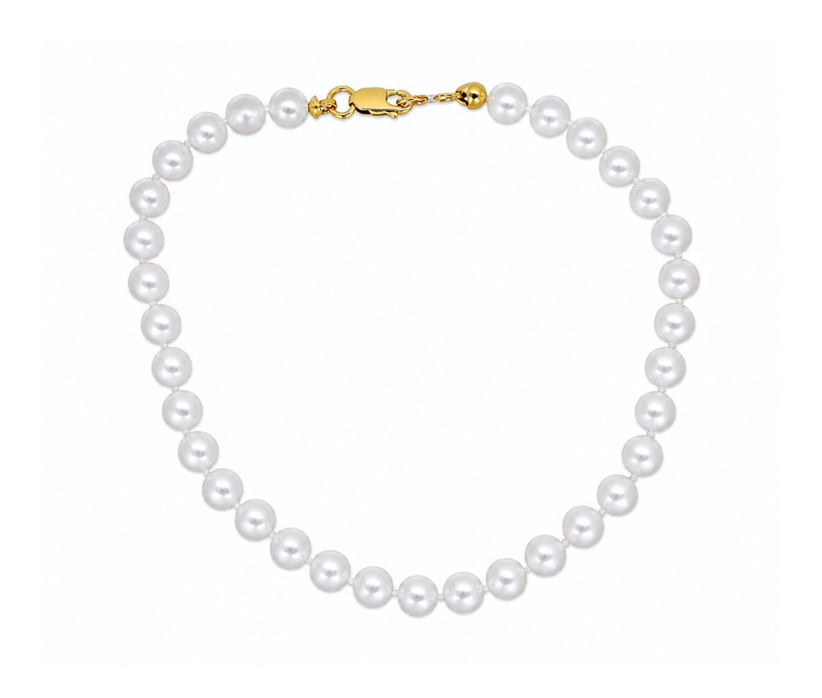 BRACELET AVEC PERLE D'EAU DOUCE - MJ 4104BY555 - PERLE D'IMPORTATION