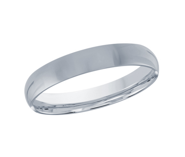 JONC DÔME UNI EN OR CONFORT FIT 3MM DE LARGEUR 1.8MM D'ÉPAISSEUR - ML J206/3W6 - MALO 