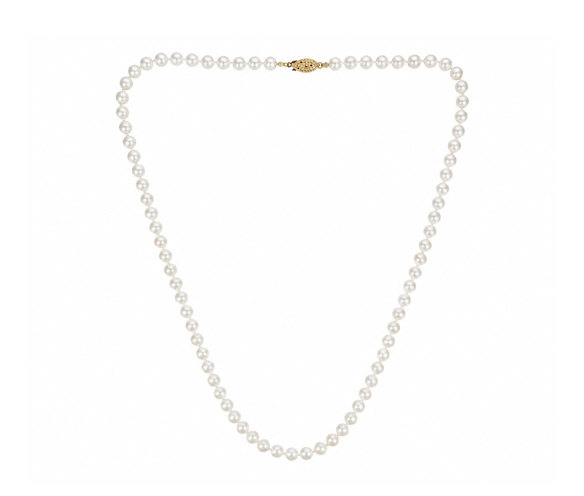 COLLIER OU BRACELET DE PERLE D'EAU DOUCE - SJ 243A555Y20 - BIJOUTERIE SUISSE INC.