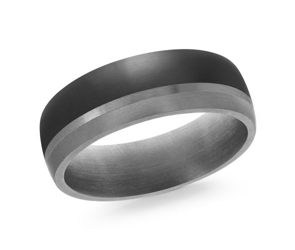 JONC EN TANTALE, FIBRE DE CARBONE ET OR - ML MRDTS2614W - MALO 