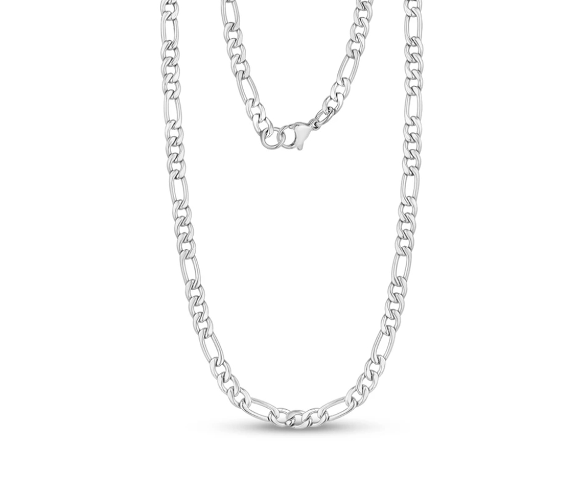 CHAINE EN ACIER À MAILLE FIGARO - AZ SSN113W24 - AREZZO