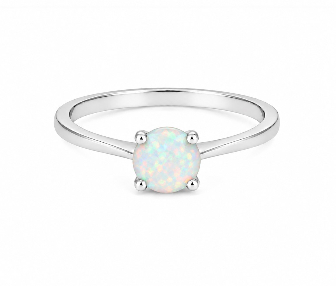 BAGUE AVEC PIERRES DE NAISSANCE VARIÉES - SC BDNA10 - BIJOUX D'IMPORTATION