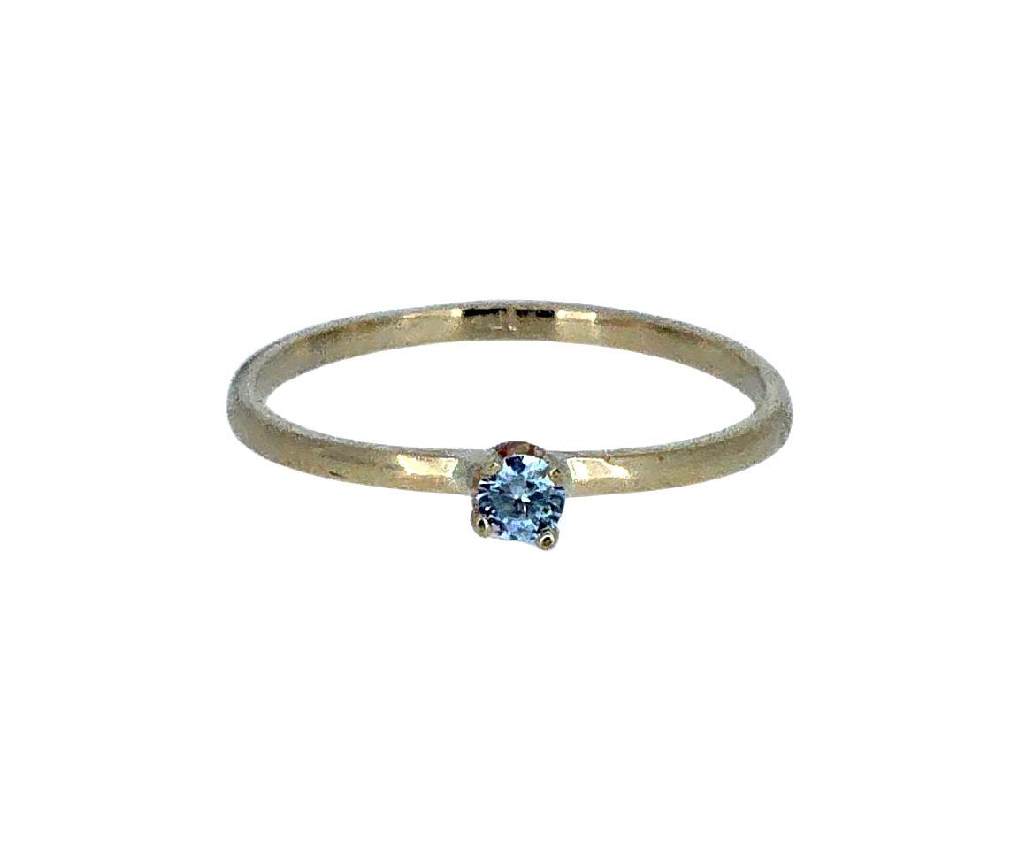 BAGUE AVEC PIERRE DE NAISSANCE VARIÉE - SJ BE01Y/03 - BIJOUTERIE SUISSE INC.