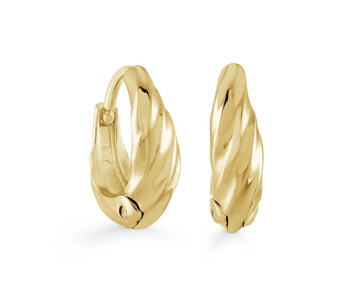 BOUCLES HUGGIES TWIST - IG SEA385GO - MINI-VÉLORIA