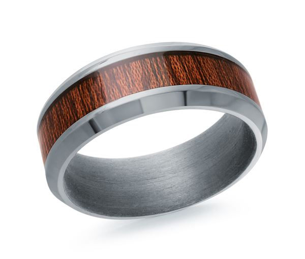 JONC EN TANTALE ET BOIS - ML TANT032/8 - MALO 