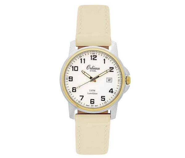 MONTRE ORLEAN ACIER 2T LUMIGLOW - BA ME3192-BG - ORLEAN