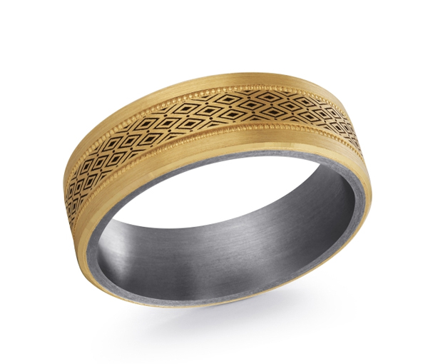 JONC EN TANTALE ET OR 10K - ML TANT019/7Y - MALO 