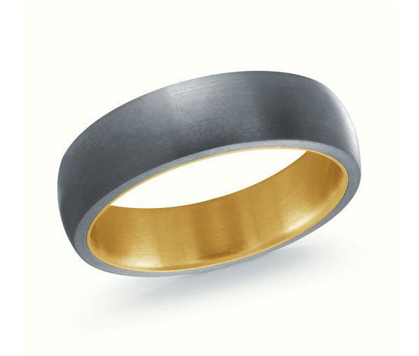 JONC EN OR 14K ET TANTALE - ML MRDTN027Y - MALO 