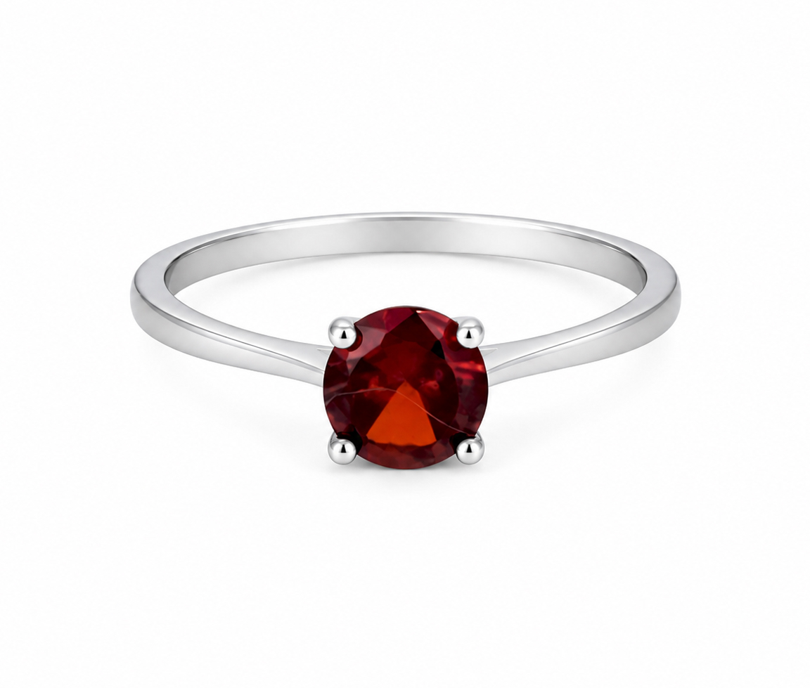 BAGUE AVEC PIERRES DE NAISSANCE VARIÉES - SC BDNA01 - BIJOUX D'IMPORTATION