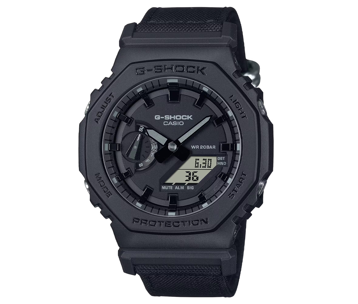 MONTRE CASIO G-SHOCK AVEC BRACELET EN NYLON - H GA2100BCE1A - CASIO
