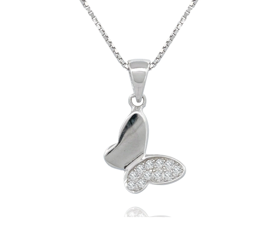 PENDENTIF PAPILLON - MA ARP328 - BIJOUX D'IMPORTATION