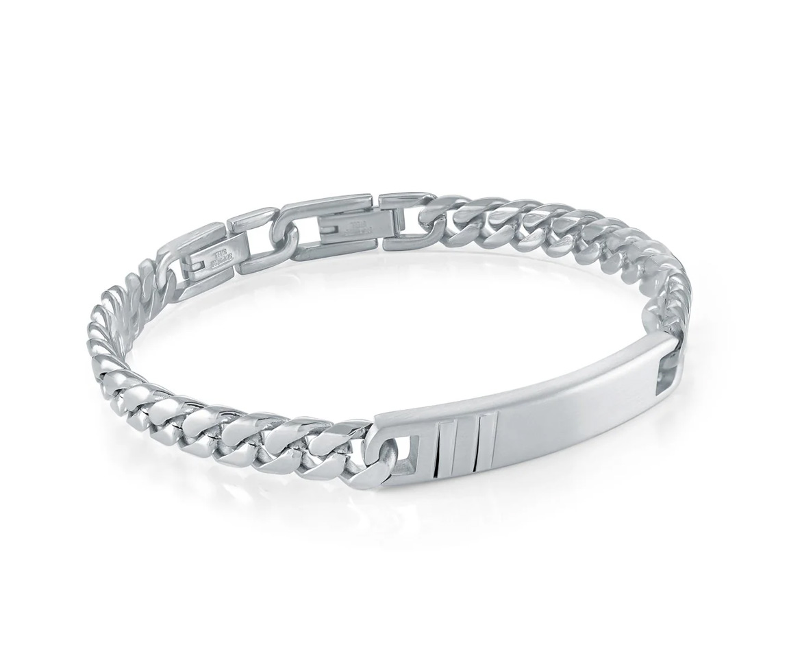 BRACELET IDENTITÉ EN ACIER - IG SMB653 - ITALGEM
