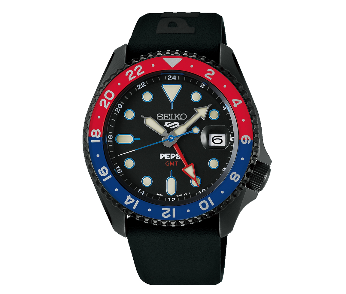 MONTRE SEIKO SPÉCIAL ÉDITION PEPSI GMT - OD SSK047K - SEIKO