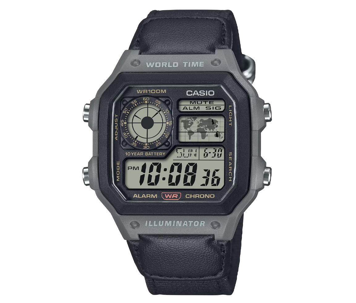 MONTRE CASIO NUMÉRIQUE ILLUMINATOR - H AE1200WHUB8 - CASIO